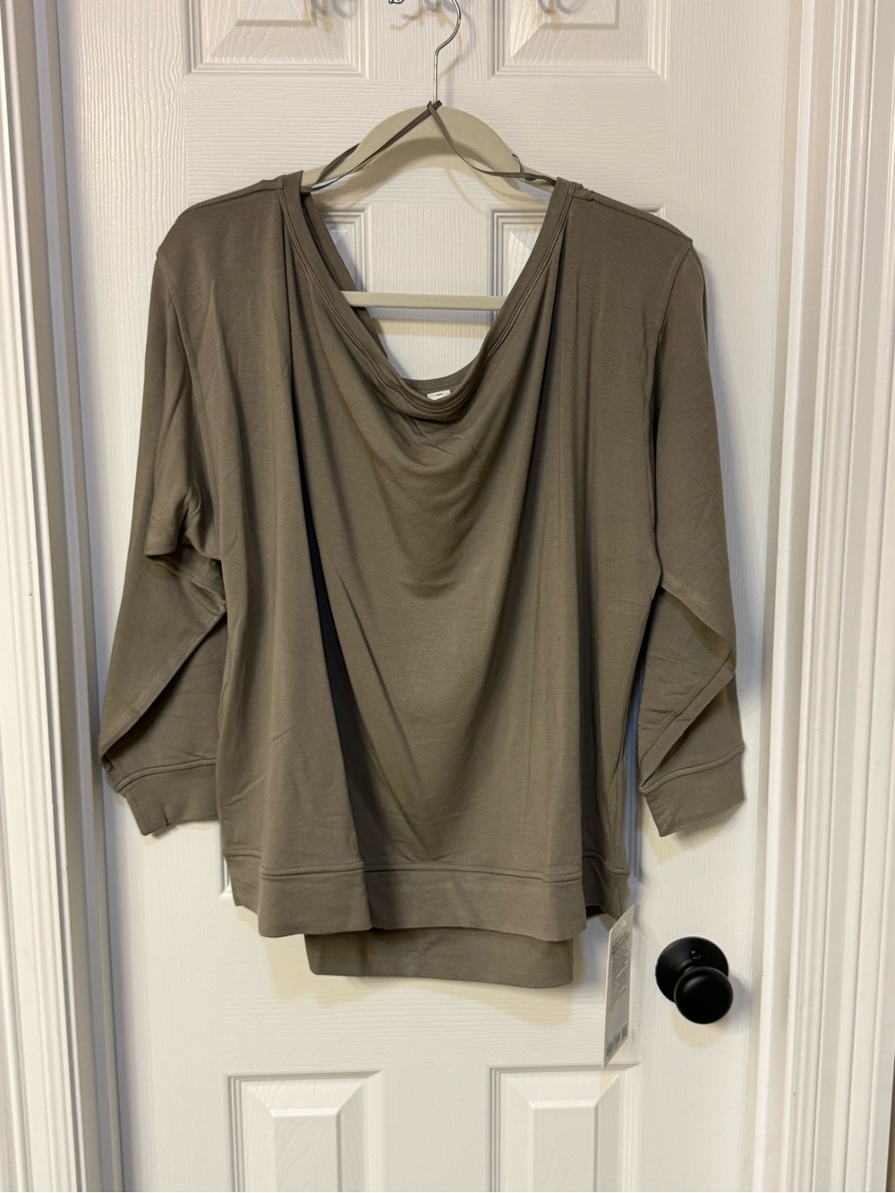 NWT Lululemon Be Calm Oversized Boat Neck Long Sleeve